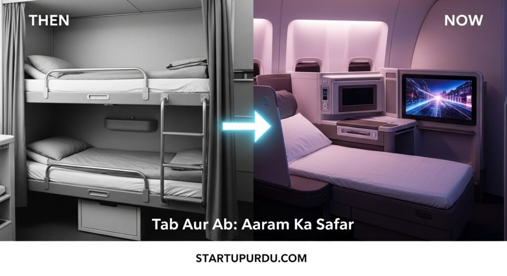 A Glimpse into the Past When Airplanes Had Bunk Beds!