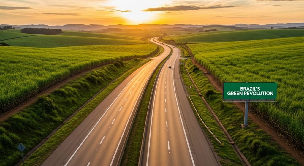 Brazil Paves a Greener Future with Sugarcane Waste Roads