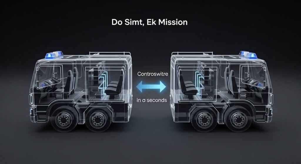 China Unveils Dual-Directional Fire Truck to Navigate Urban Congestion