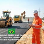 Brazil Paves a Greener Future with Sugarcane Waste Roads