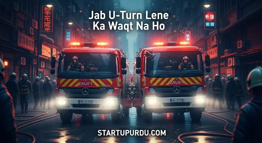 China Unveils Dual-Directional Fire Truck to Navigate Urban Congestion