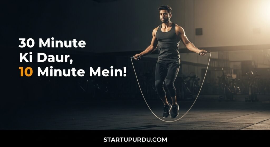 10 Minutes of Jumping Rope Equals 30 Minutes of Jogging, Study Finds